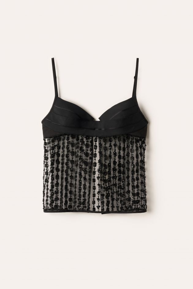 COIS Топ-бра LINE, цвет черный - изображение 1