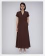 A.P.C. Платье-рубашка Annelie, цвет коричневый - миниатюра 2