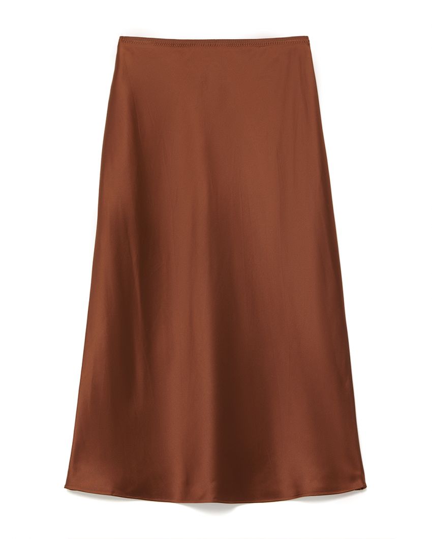 Шелковая юбка Isaak в бельевом стиле