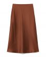 Шелковая юбка Isaak в бельевом стиле, цвет медный - миниатюра 1