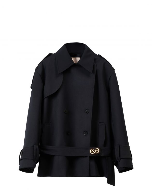 COIS Тренч  "LINE" (линия), цвет темно-синий - изображение 1