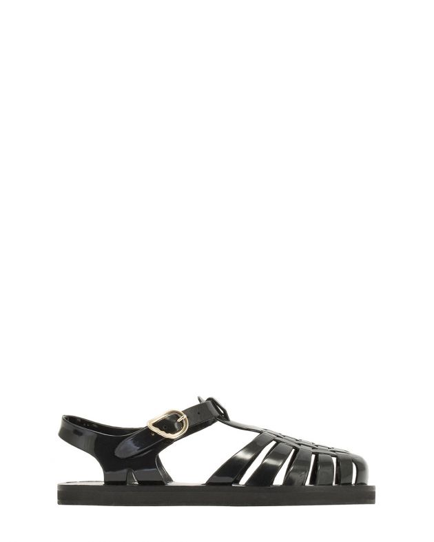 Ancient Greek Sandals Сандалии Homeria Jelly, цвет черный - изображение 1