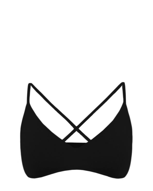My Nymph Купальный топ «Эгла», цвет черный - изображение 1