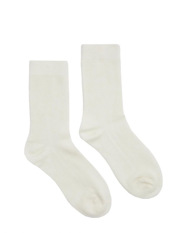 Chaika Шерстяные носки, цвет молочный - изображение 1