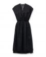 Платье Delcie из крапивы, цвет черный - миниатюра 1