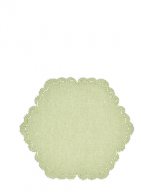 Салфетка Oyster, цвет зеленый - изображение 1