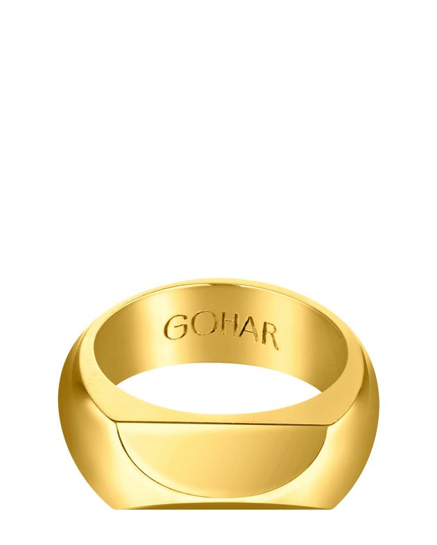 Кольцо, цвет золотой - изображение 1