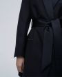 RACIL Платье-смокинг Nan с поясом, цвет черный - миниатюра 6