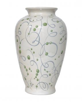 Ваза SAMPLE x Дарья Барыбина «Горошек» из серии «Зелень»