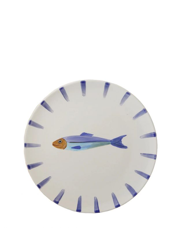 Обеденная тарелка Sardina, цвет белый - изображение 1