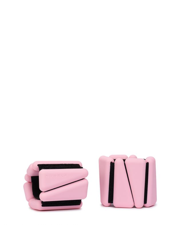 NUSELF Пара утяжелителей, цвет розовый - изображение 1
