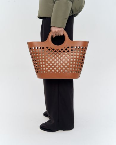 Сетчатая сумка-тоут Colmado из кожи