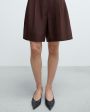 CORDERA Шорты, цвет коричневый - миниатюра 4