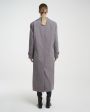 Low Classic Утепленное пальто с подкладом, цвет серый - миниатюра 6