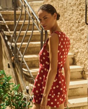 Шорты Rosalie в горошек