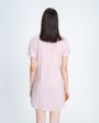 Derek Rose Пижамное платье-футболка Lara, цвет розовый - миниатюра 4