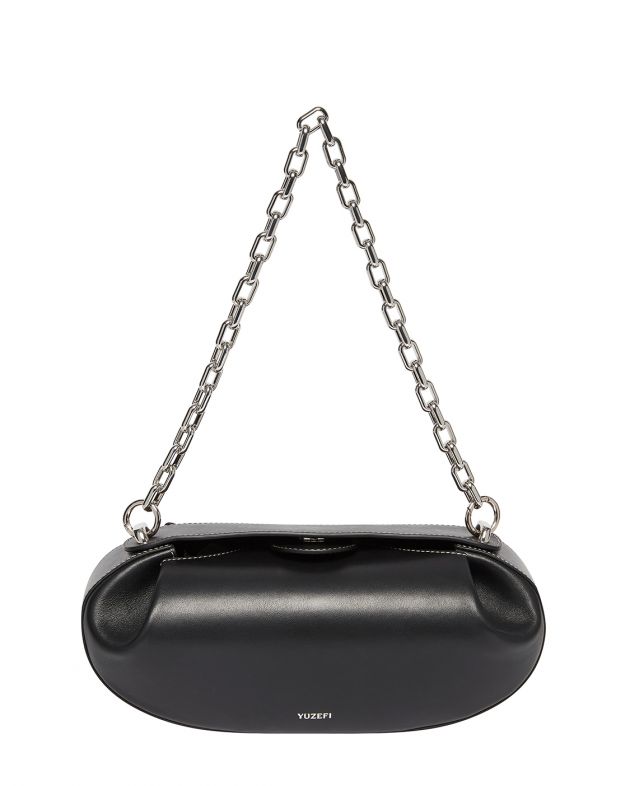 Сумка на цепочке Baton, цвет черный - изображение 1