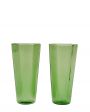 Набор из двух стаканов Nini Bevanda, цвет зеленый - миниатюра 1