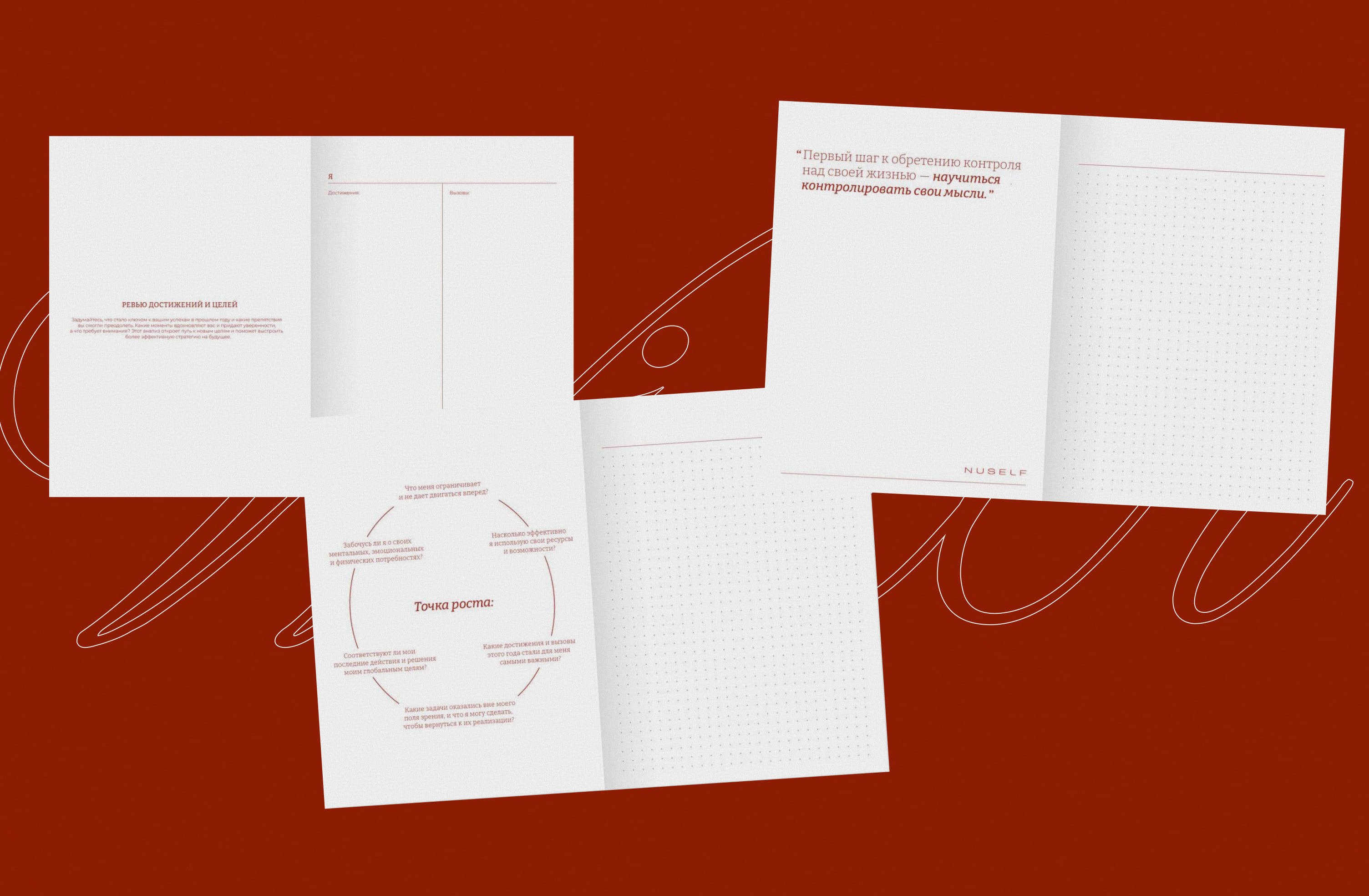 NUSELF Diary. Раздел «Ревью достижений и целей».