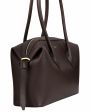 YUZEFI Cумка Brioche Duffle, цвет темно-коричневый - миниатюра 5