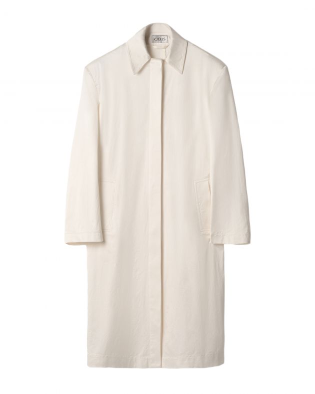 COIS Плащ Construct, цвет молочный - изображение 1