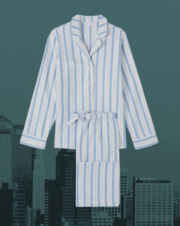 Новый уровень расслабленных образов — носим пижаму в городе