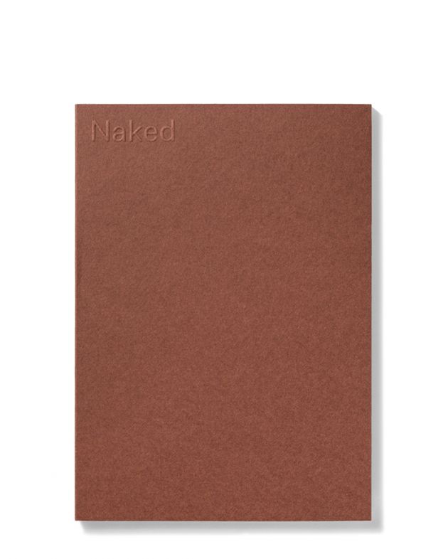 Блокнот Naked, цвет бордовый - изображение 1