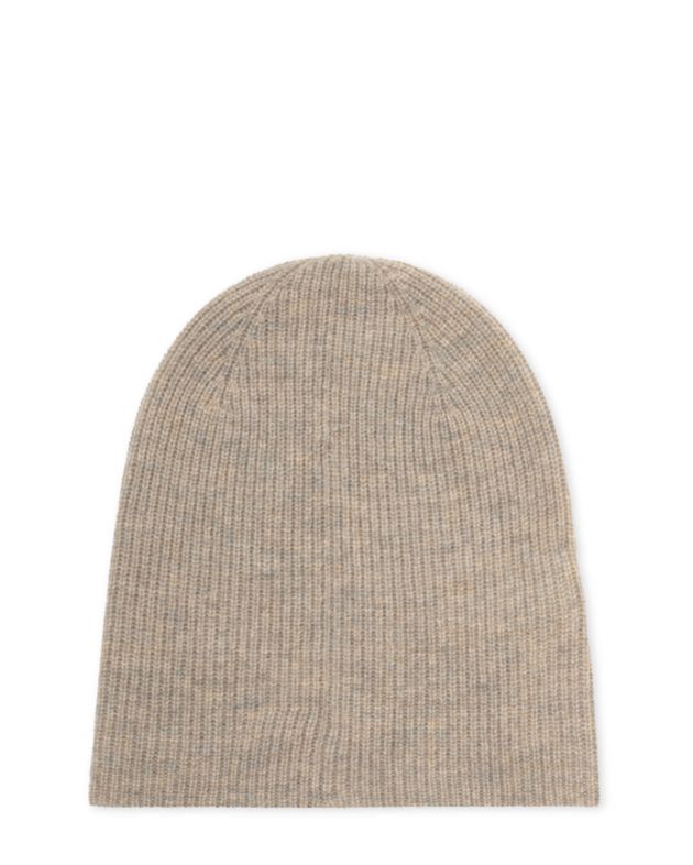 Кашемировая шапка Gata, цвет серый - изображение 1