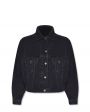 Джинсовая куртка Page, цвет черный - миниатюра 1
