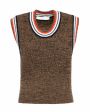 TELA Жилет, цвет коричневый - миниатюра 1